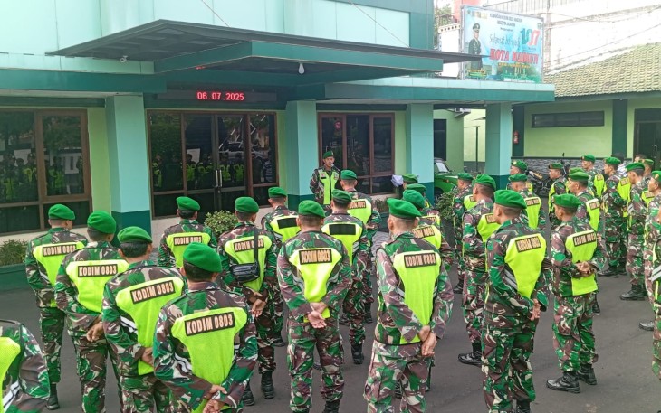Kodim 0803/Madiun Gelar Siaga Pengamanan Suran Agung
