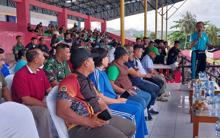Ajang olahraga bergengsi bertajuk Youth Kampis Cup 2025 resmi dibuka pada Minggu (6/7/2025) di Stadion Duasudara, Kota Bitung