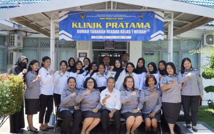 Klinik Pratama Rutan Kelas I Medan Bekali CPNS Tenaga Kesehatan