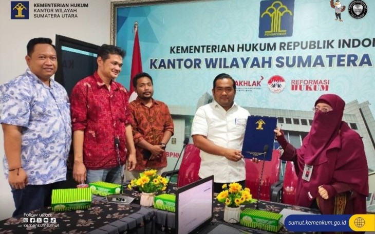Kakanwil Kementerian Hukum Sumut Melaksanakan Rapat Harmonisasi Bersama Bapperida Kab.Batu Bara.