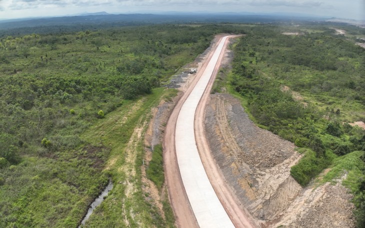 WIKA Bangun Jalan Nasional di Kaltim