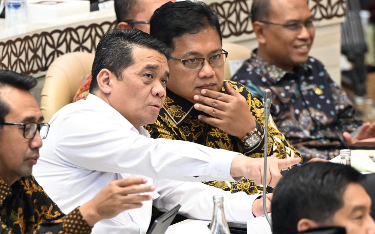 Rapat Rencana Kerja Anggaran Kementerian/Lembaga (RKA-K/L) TA 2026 yang dihadiri oleh semua Menteri dan Wakil Menteri dari Kementerian