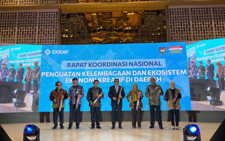 Rapat Koordinasi Nasional (Rakornas) yang digelar oleh Kementerian Pariwisata dan Ekonomi Kreatif (Kemenparekraf), beberapa waktu lalu di Thamrin Nine Ballroom, Jakarta
