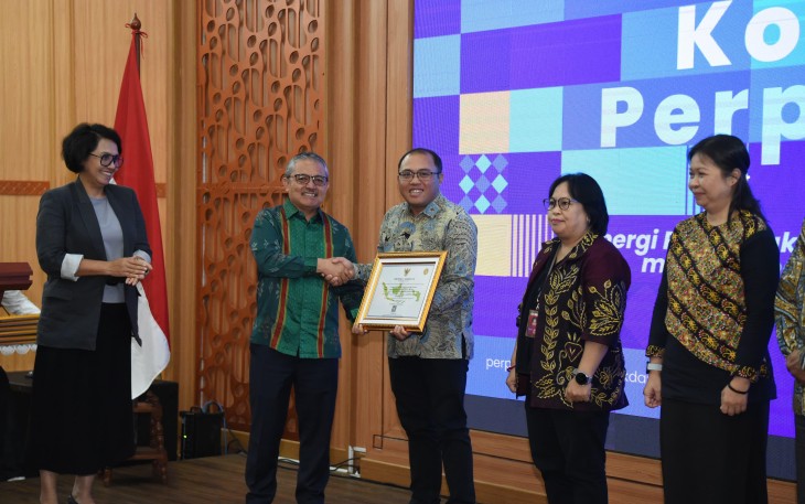 Perpustakaan Kemendikdasmen Raih Akreditas A dari Perpusnas RI