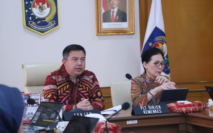 Sekretaris Jenderal (Sekjen) Kementerian Dalam Negeri (Kemendagri) Tomsi Tohir 