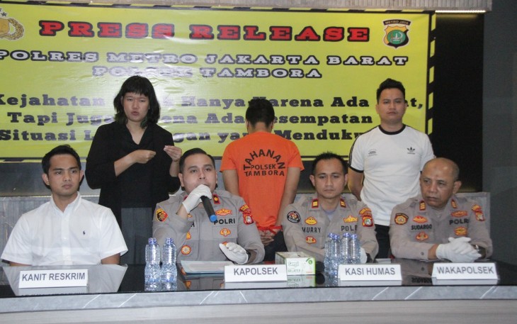 Polsek Tambora Tangkap Penipu Bermodus Pembuatan Furnitur