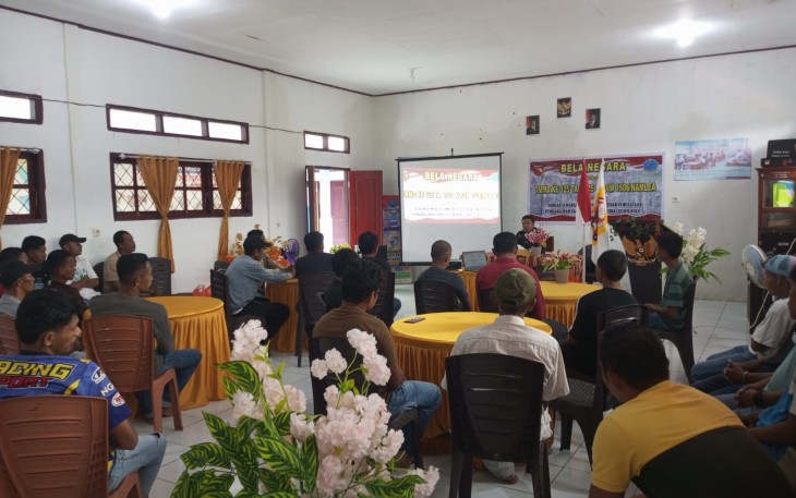 Sosialisasi Bela Negara Oleh Satgas TMMD Ke-125 Kodim 1506/Namlea