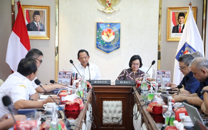 Mendagri dan Menkeu Bahas Optimalisasi Implementasi Program Strategis Nasional serta Realisasi Pendapatan dan Belanja Daerah
