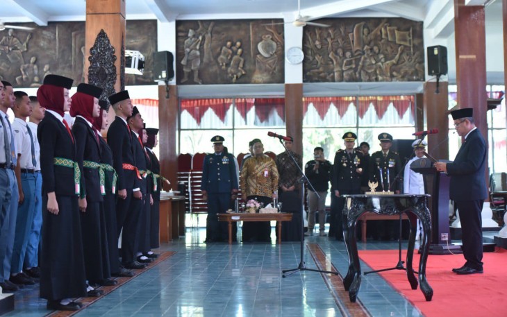 Pengangkatan DPPI Pacitan dan Pemusatan Paskibraka 2025