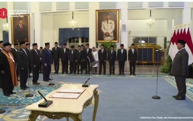 Presiden Lantik Irjen Pol Suyudi Ario Seto jadi Kepala BNN RI