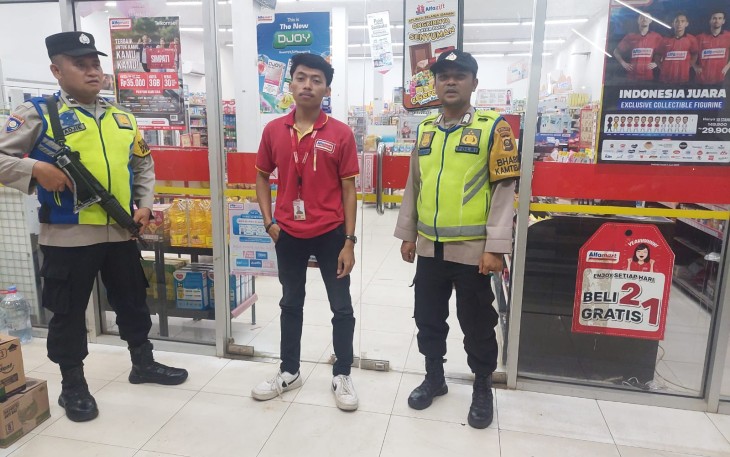 Polsek Belitang III Cegah Gangguan Kamtibmas Laksanakan Patroli Objek Vital