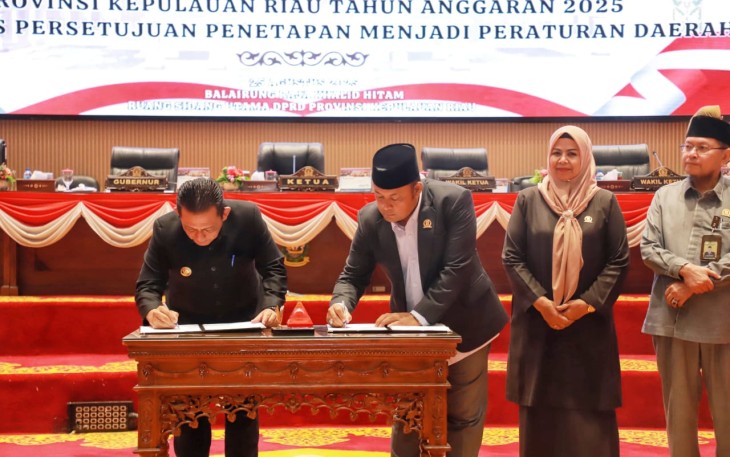 DPRD Kepri Setujui Perubahan APBD Tahun 2025