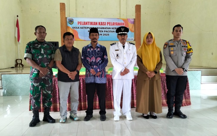 Pelantikan Perangkat Desa Ketepung