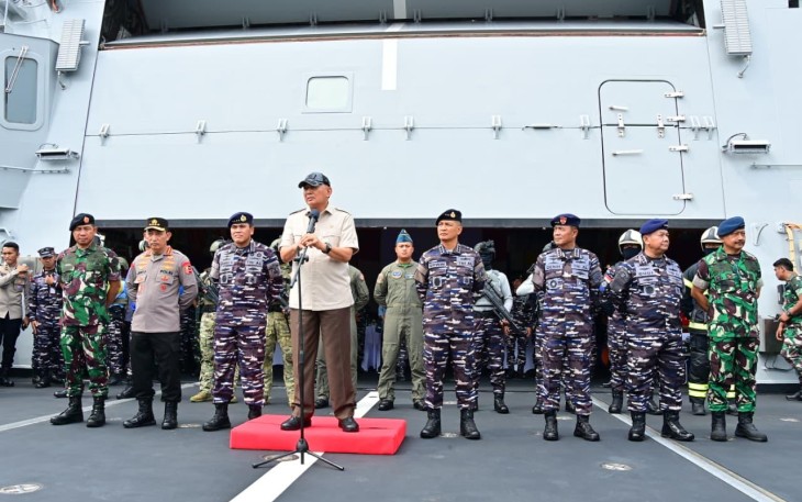 Frigate Terbesar se-Asia Tenggara Milik TNI AL, KRI Brawijaya-320 Tiba di Tanah Air 