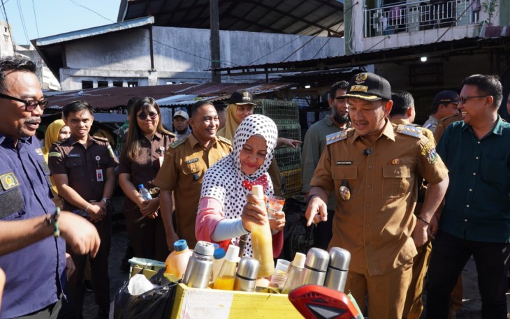 Wali Kota Tebing Tinggi Tinjau Pasar Inpres