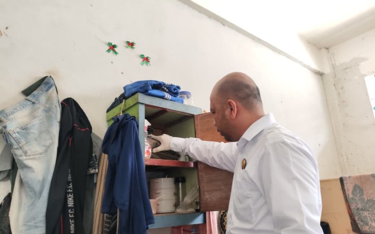 Razia rutin di Lapas Sibolga 