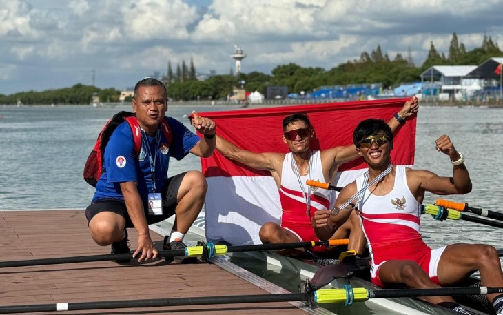 Prajurit Kolinlamil Raih Perak di Kejuaraan Dunia Rowing 2025 Shanghai