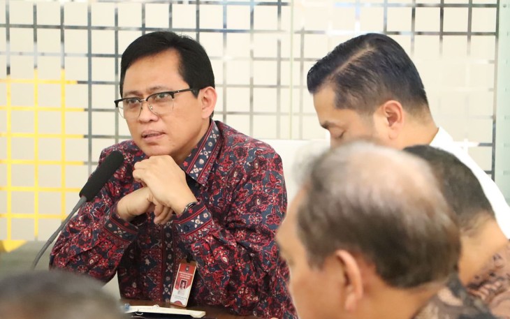 Dirjen Bangda Kemendagri Restuardy Daud 