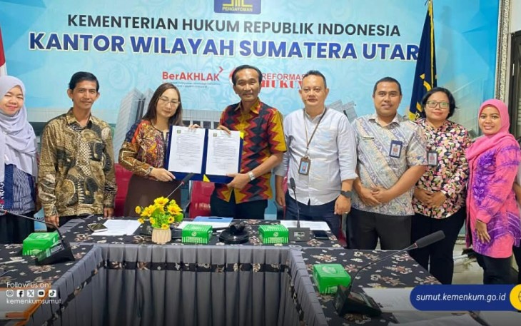 Penandatanganan berita acara rapat harmonisasi 
