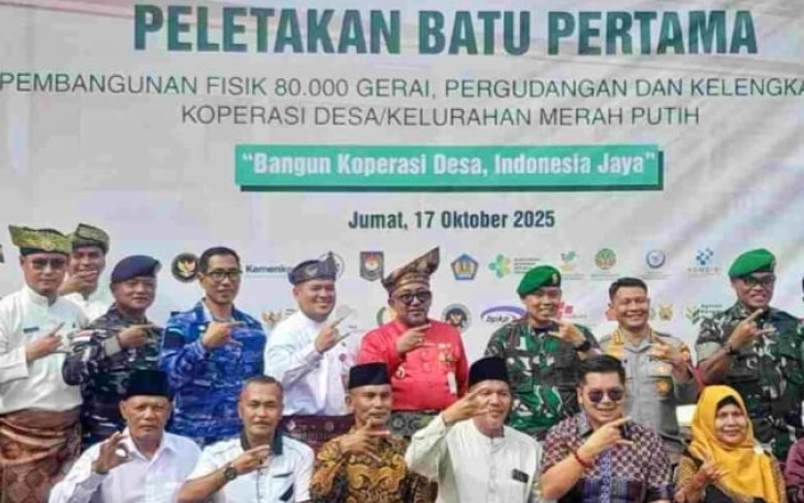 Pembangunan Gedung Koperasi Merah Putih