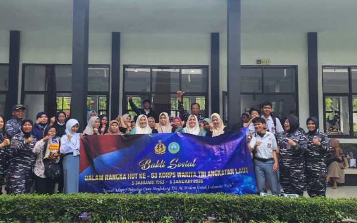 Korps Wanita TNI AL Gelar Bakti Sosial di Tasikmaya 