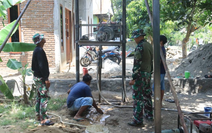 Sumur bor TMMD ke 126 Kodim Takalar 