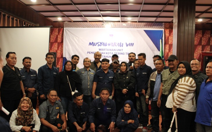 Walikota Tebing Tinggi Buka Musyawarah Wartawan VIII 