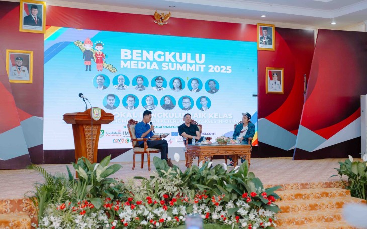 Bank Raya Dukung Media Lokal Bengkulu Naik Kelas