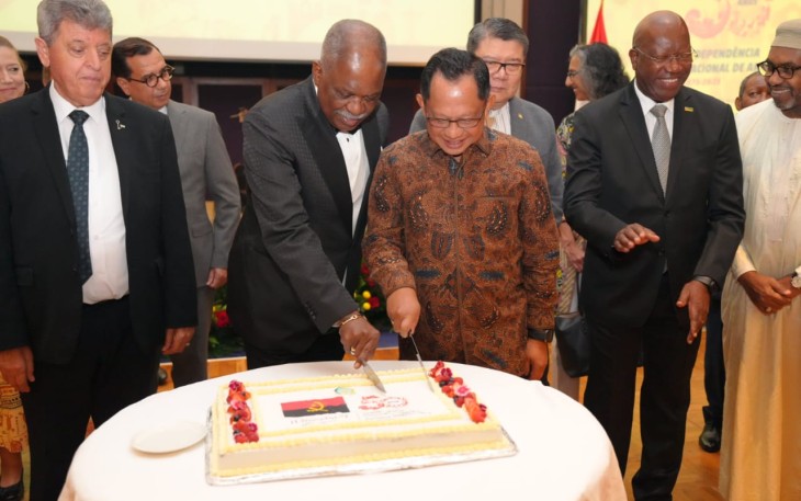 Hadiri Resepsi 50 Tahun Kemerdekaan Republik Angola, Mendagri: Kehormatan Besar bagi Rakyat Indonesia