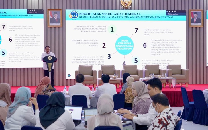 Rancang Regulasi yang Berpihak pada Rakyat Kecil, Kementerian ATR/BPN Tingkatkan Kompetensi SDM dalam Penyusunan Peraturan