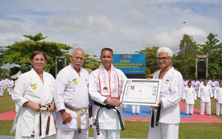 1.683 Prajurit Kodam XXIV/MT Raih Sabuk Hitam