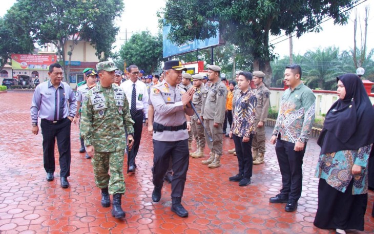 Polres Asahan Gelar Apel Pasukan Operasi Lilin Toba 2025, Siap Amankan Natal dan Tahun Baru