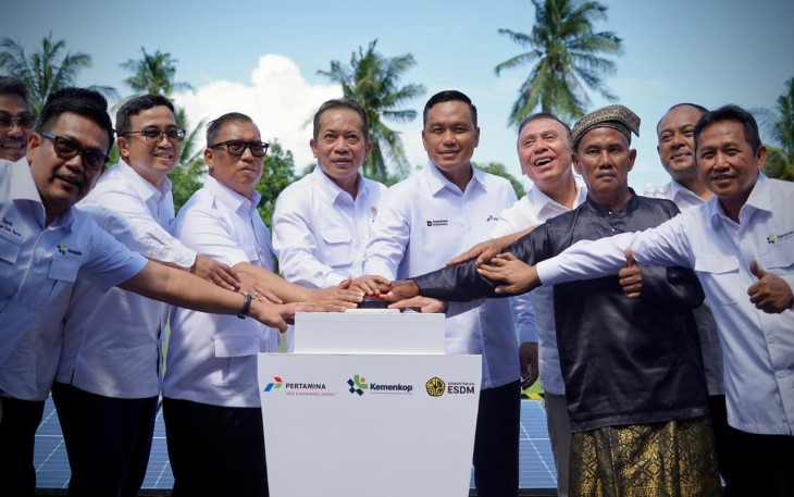 Kementerian Koperasi (Kemenkop) bersinergi dengan PT Pertamina (Persero) melalui anak usahanya, PT Pertamina New & Renewable Energy (NRE) meluncurkan percontohan Pembangkit Listrik Tenaga Surya (PLTS) Pulau Sembur di Kelurahan Galang Baru, Kota Batam