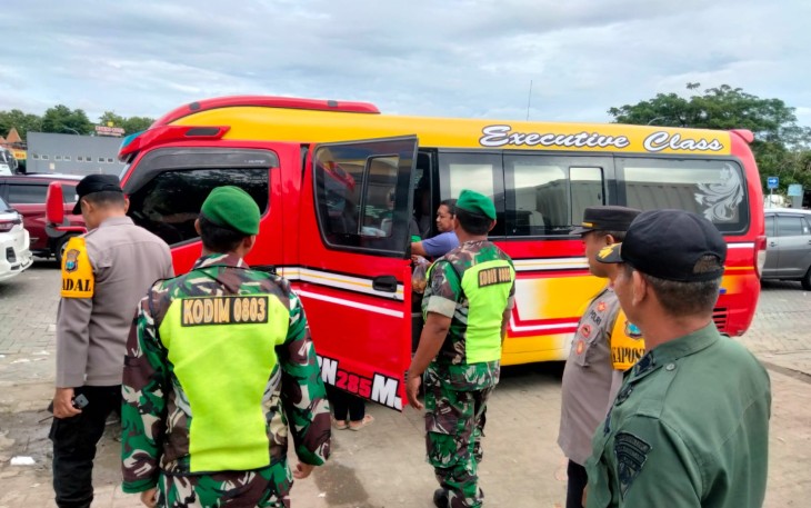 Pengamanan Nataru wilayah Kabupaten Madiun