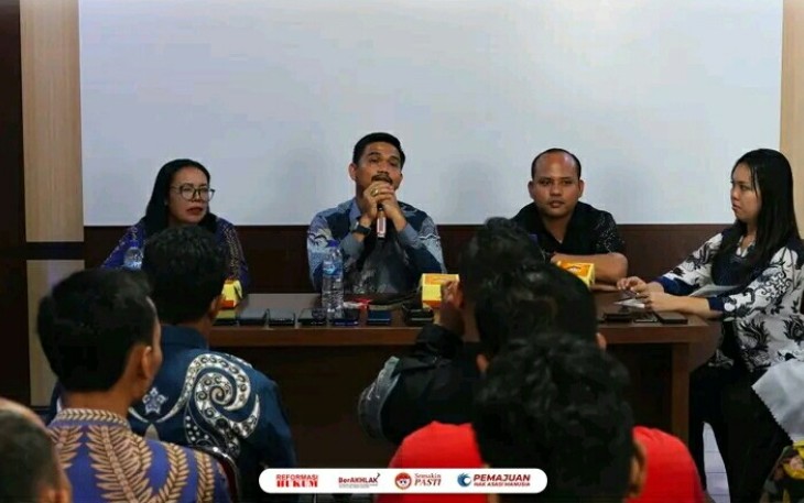 Rutan Pangkalan Brandan Gelar Rapat Evaluasi Kerja.