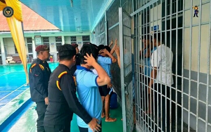 Rutan Pangkalan Brandan Gelar Razia Rutin.