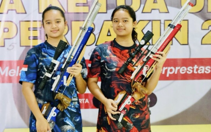 Atlet menembak Perbakin Kota Depok