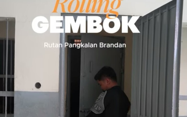Kegiatan Rolling Gembok di Rutan Pangkalan Brandan