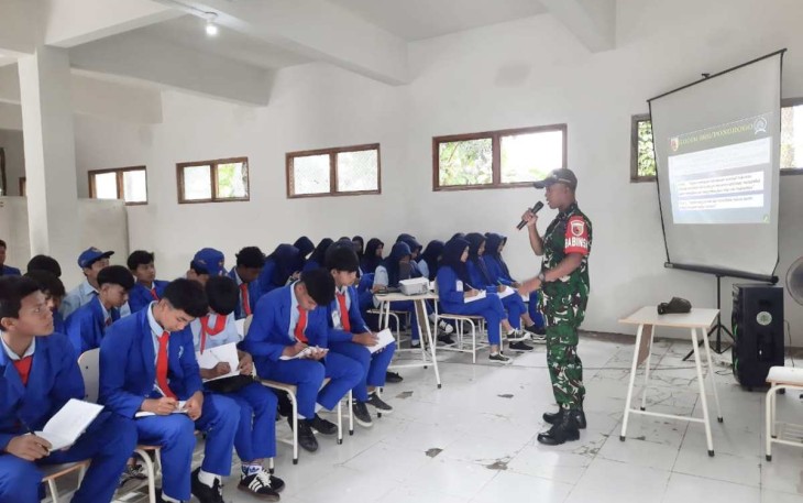 Pelatihan LDKS di wilayah desa binaan 