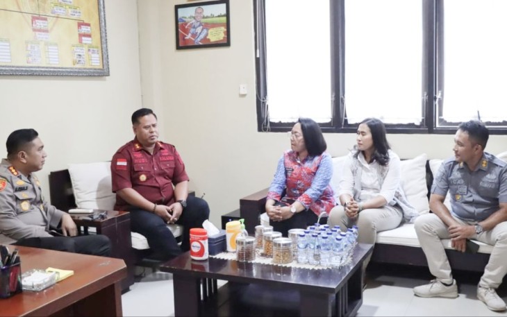 Kapolresta Denpasar Kombes Pol Muhammad Iqbal Simatupang menerima audiensi Ka Lapas Kerobokan 
