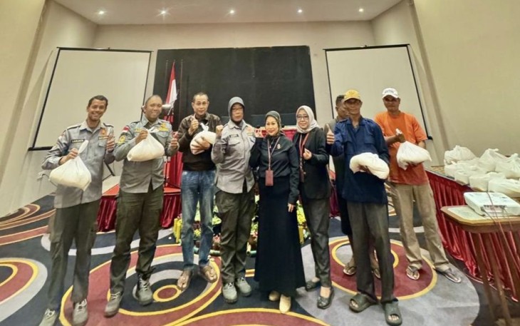Berbagi dan bersilaturahmi Grand HAP Hotel Solo, Rabu (19/3)