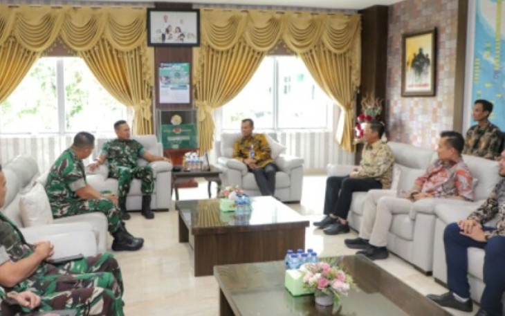 Pangdam I/BB Menerima Audiensi Jajaran PT. Pertamina Patra Niaga Regional Sumbagut.
