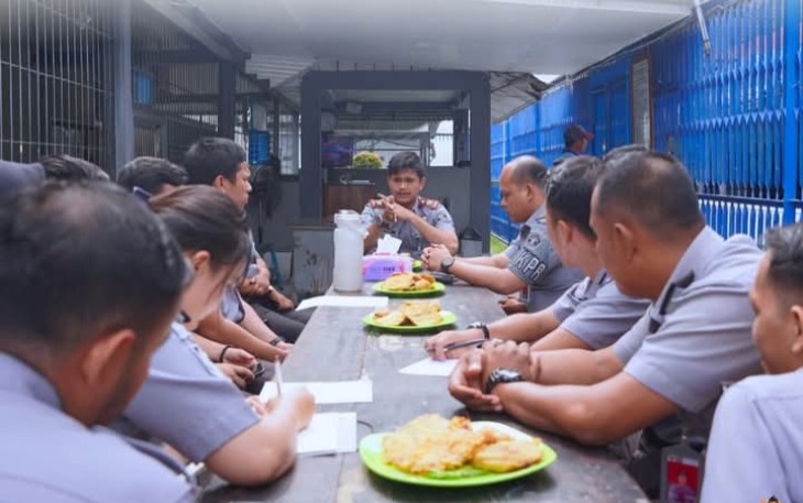 Karutan Pangkalan Brandan Erwin Siregar Pimpin Kegiatan Coffee Morning