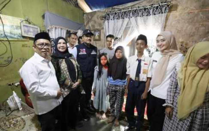 Mensos Saifullah Yusuf mengunjungi rumah calon siswa Sekolah Rakyat di Bandar Lampung 