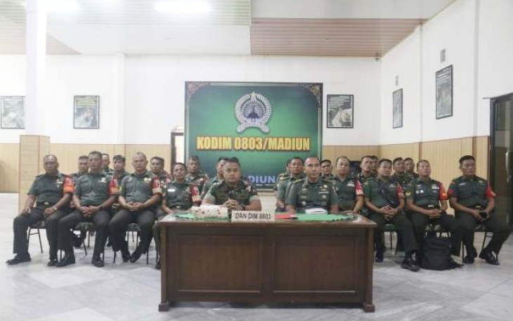 Dandim 0803/Madiun Letkol Kav Widhi Bayu Sudibyo 