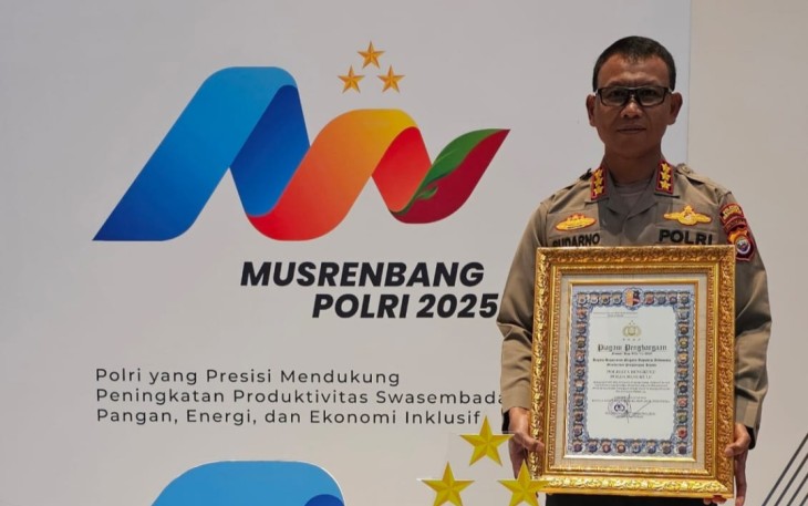 Polresta Bengkulu Raih Penghargaan Kapolri Dalam Pelayanan Publik 