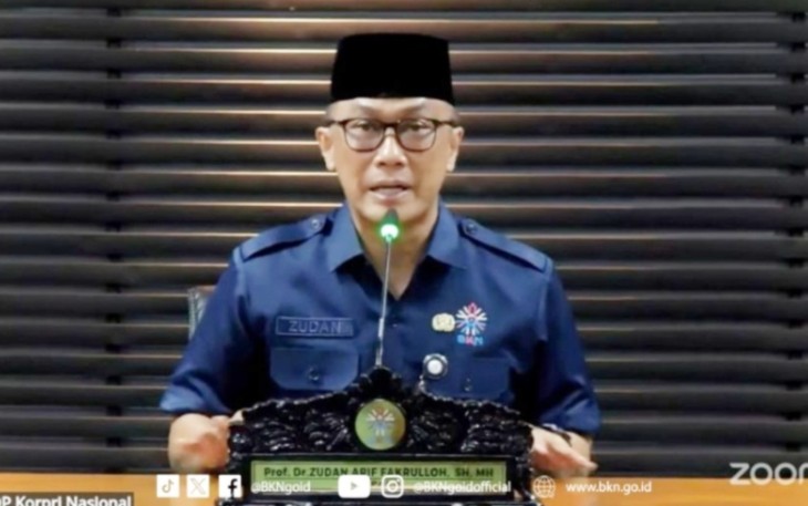 Ketua Umum Dewan Pengurus KORPRI Nasional, Prof Zudan Arif Fakrulloh 