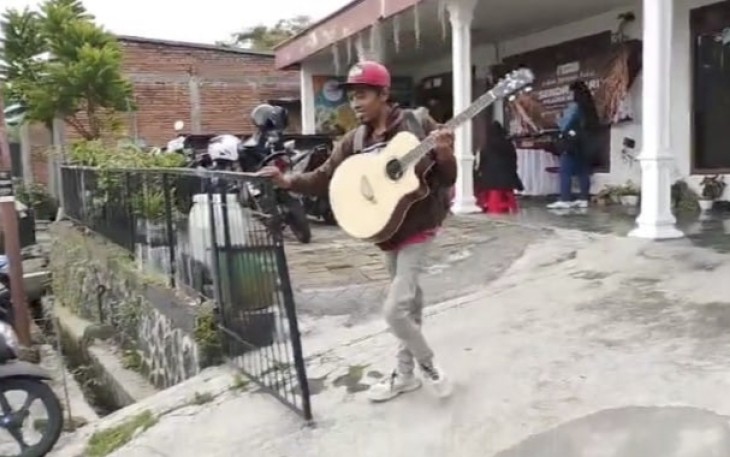 Eko Pramono Penyandang Disabilitas Kota Batu, Selasa (9/9)