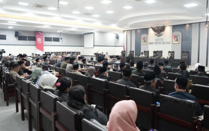 DPRD Kabupaten Blitar Minta Penyerapan Anggaran Tahun 2025 Dipercepat (Foto : DPRD Kabupaten Blitar)