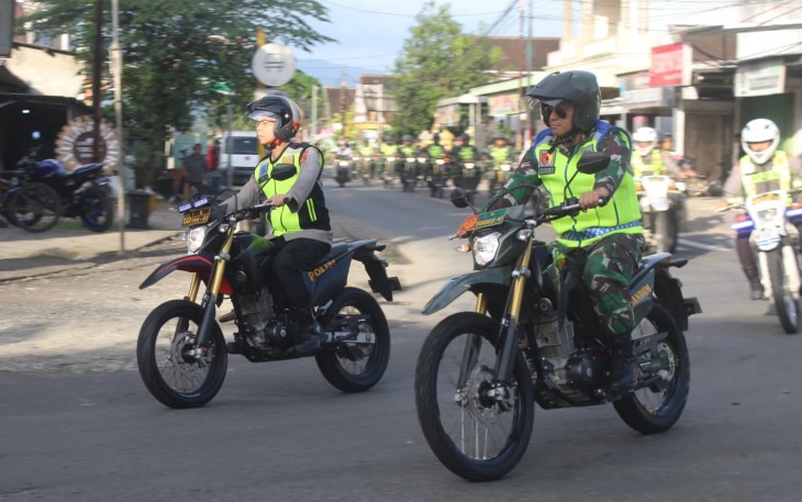 Jajaran Korem 081/DSJ Gelar Patroli Serentak